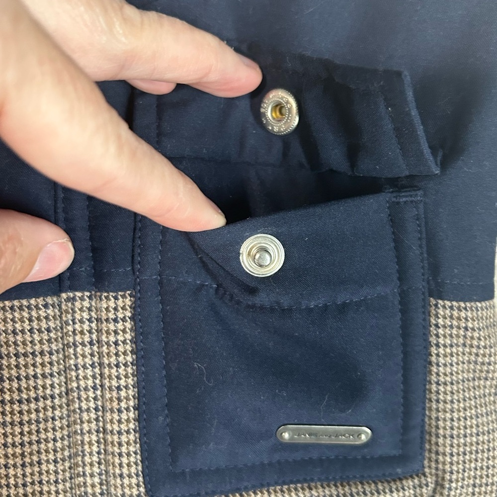 Janie and Jack Vest Boys 4-5 Hooded Puffer Lined Zip Pockets Fall Winter Outerwe - Picture 7 of 12